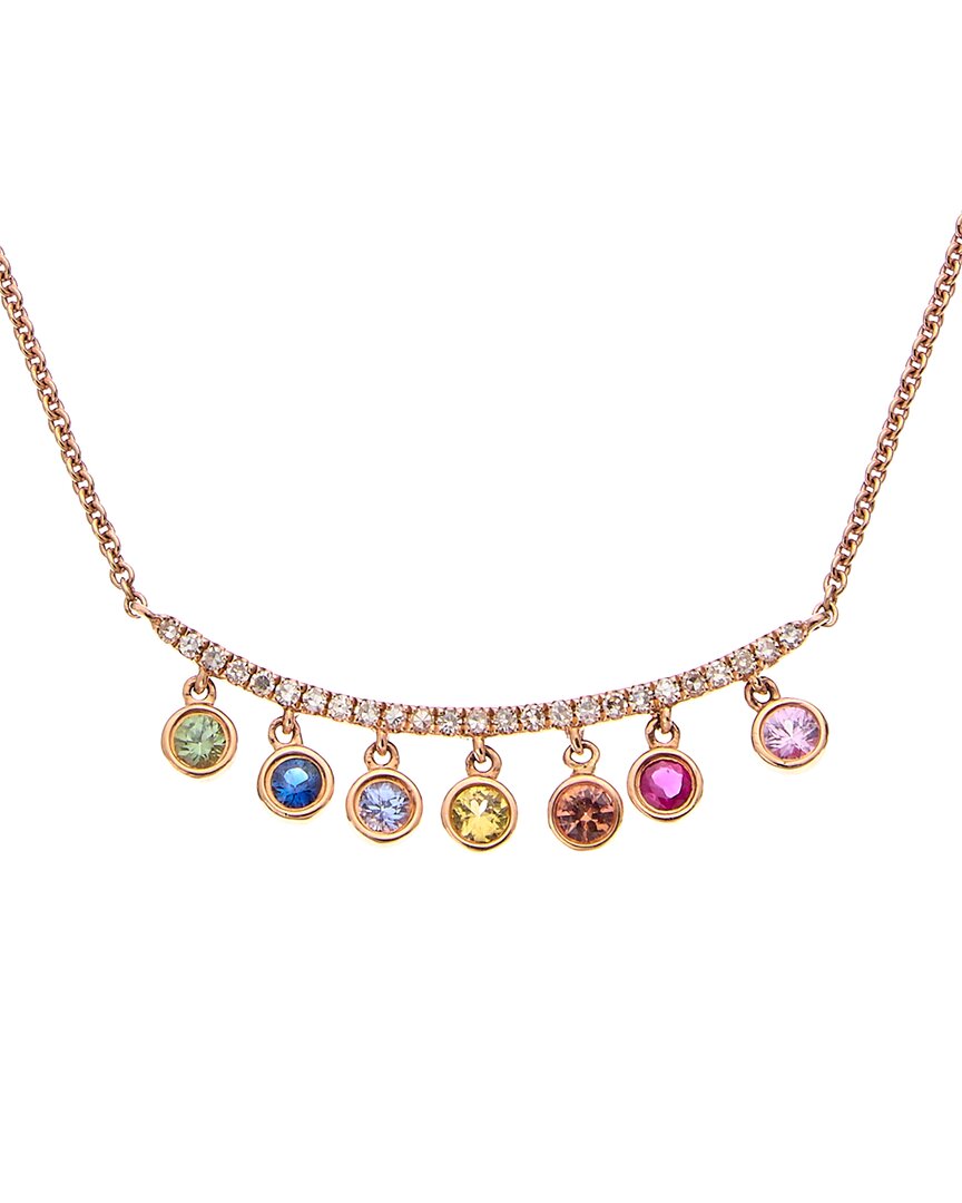 Diana M. 14k 0.54 Ct. Tw. Diamond Necklace