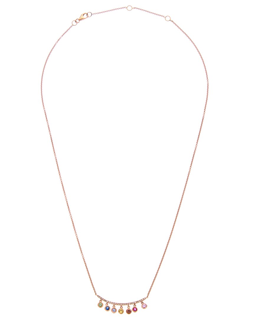 Diana M. 14k 0.54 Ct. Tw. Diamond Necklace