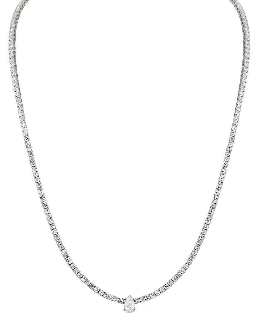 Nephora 14k 6.88 Ct. Tw. Diamond Tennis Necklace