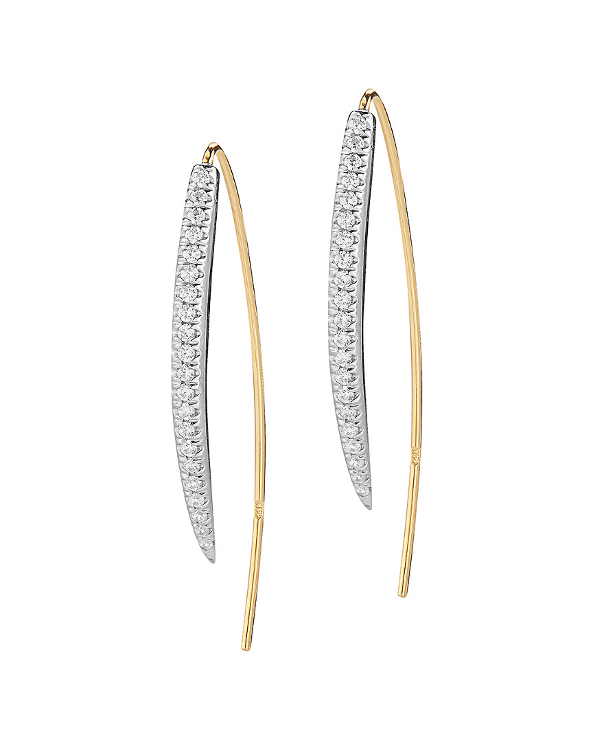 I. Reiss 14k 0.31 Ct. Tw. Diamond Earrings