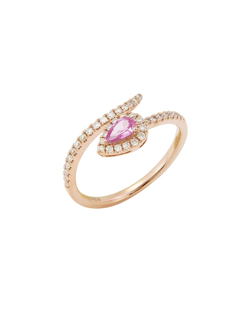 Sabrina Designs 14k Rose Gold 0.42 Ct. Tw. Diamond Ring