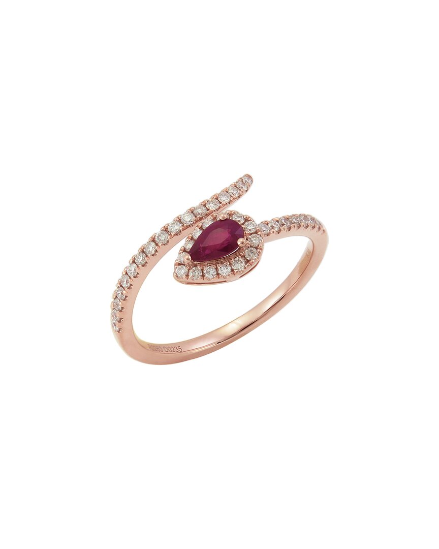 Sabrina Designs 14k Rose Gold 0.45 Ct. Tw. Diamond Ring