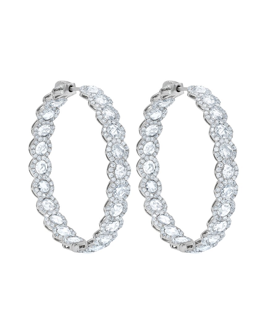 Diana M. Fine Jewelry 18k 5.90 Ct. Tw. Diamond Earrings