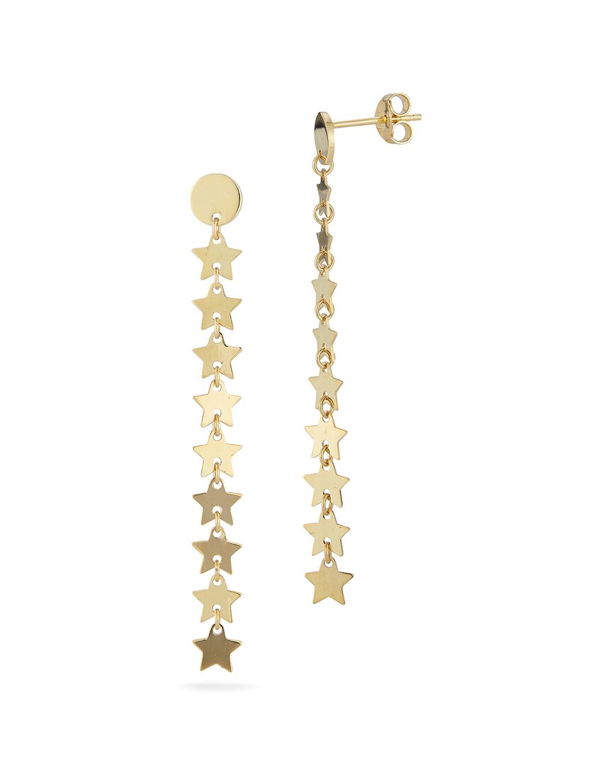 Ember Fine Jewelry 14k Star Drop Earrings