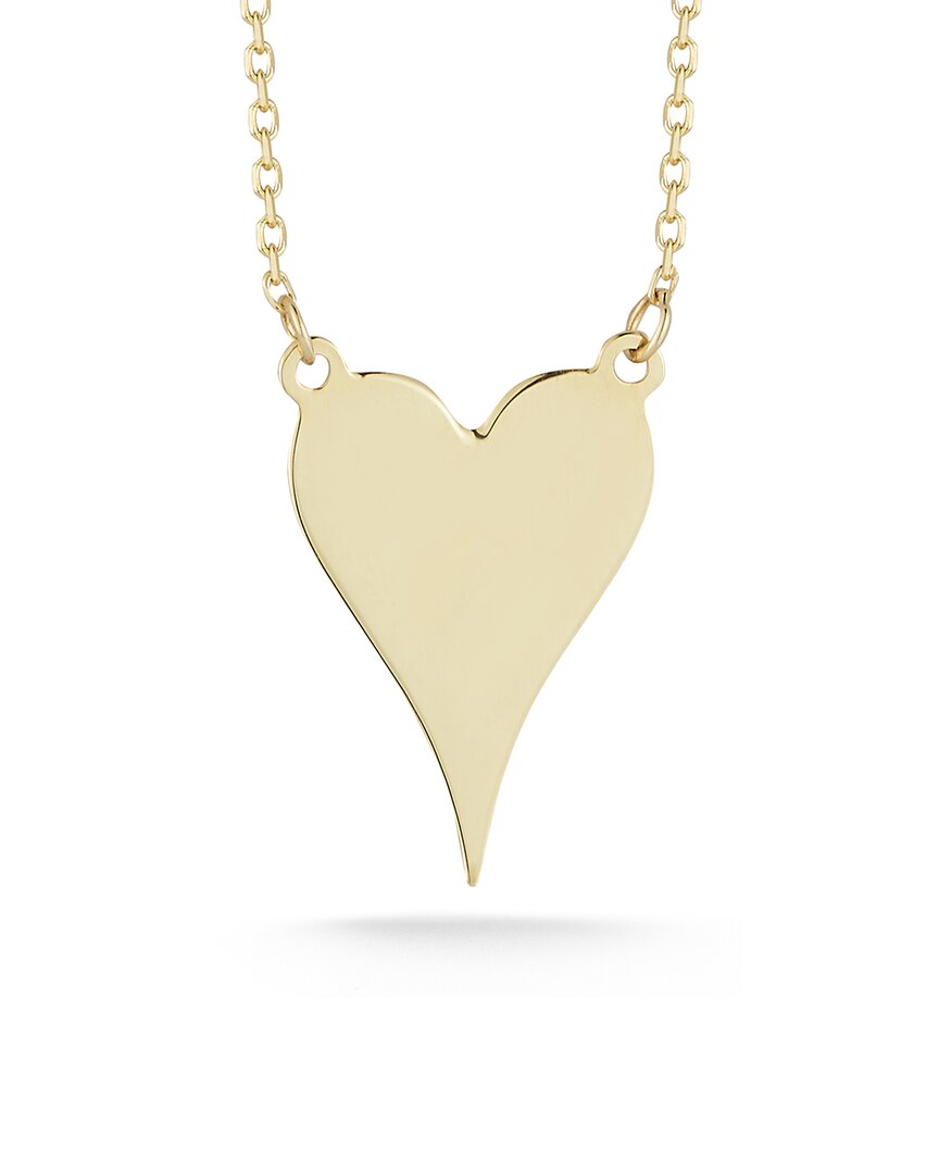 Ember Fine Jewelry 14k Heart Dagger Necklace