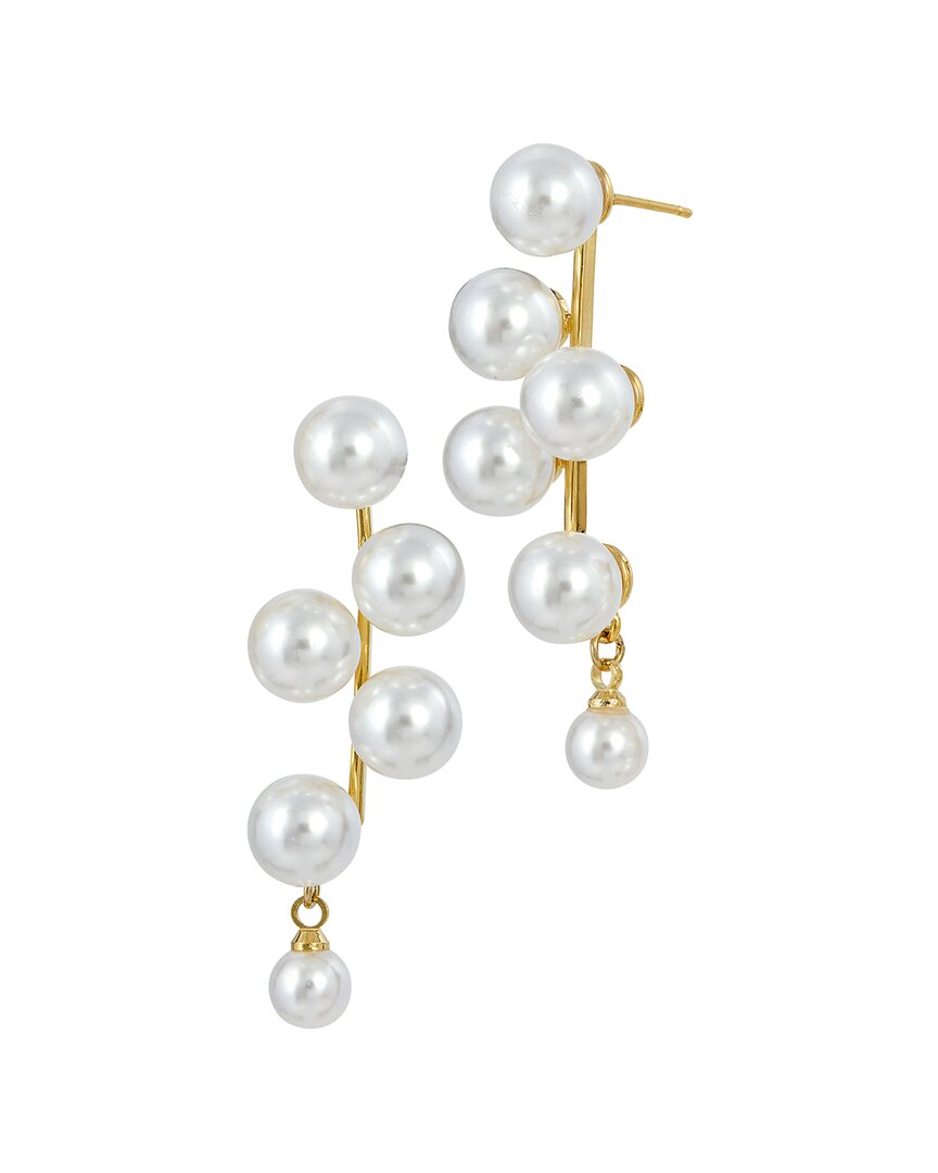 Savvy Cie Cascade Drop 6-8mm Pearl Earrings