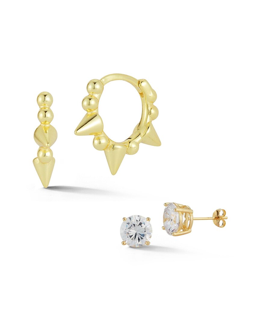 Glaze Jewelry 14k Over Silver Earrings In Gold