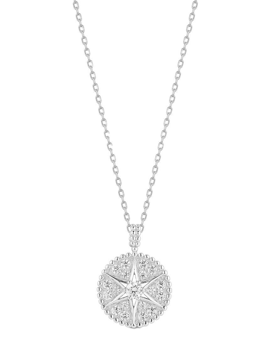 Sphera Milano Cz Star Pendant Necklace