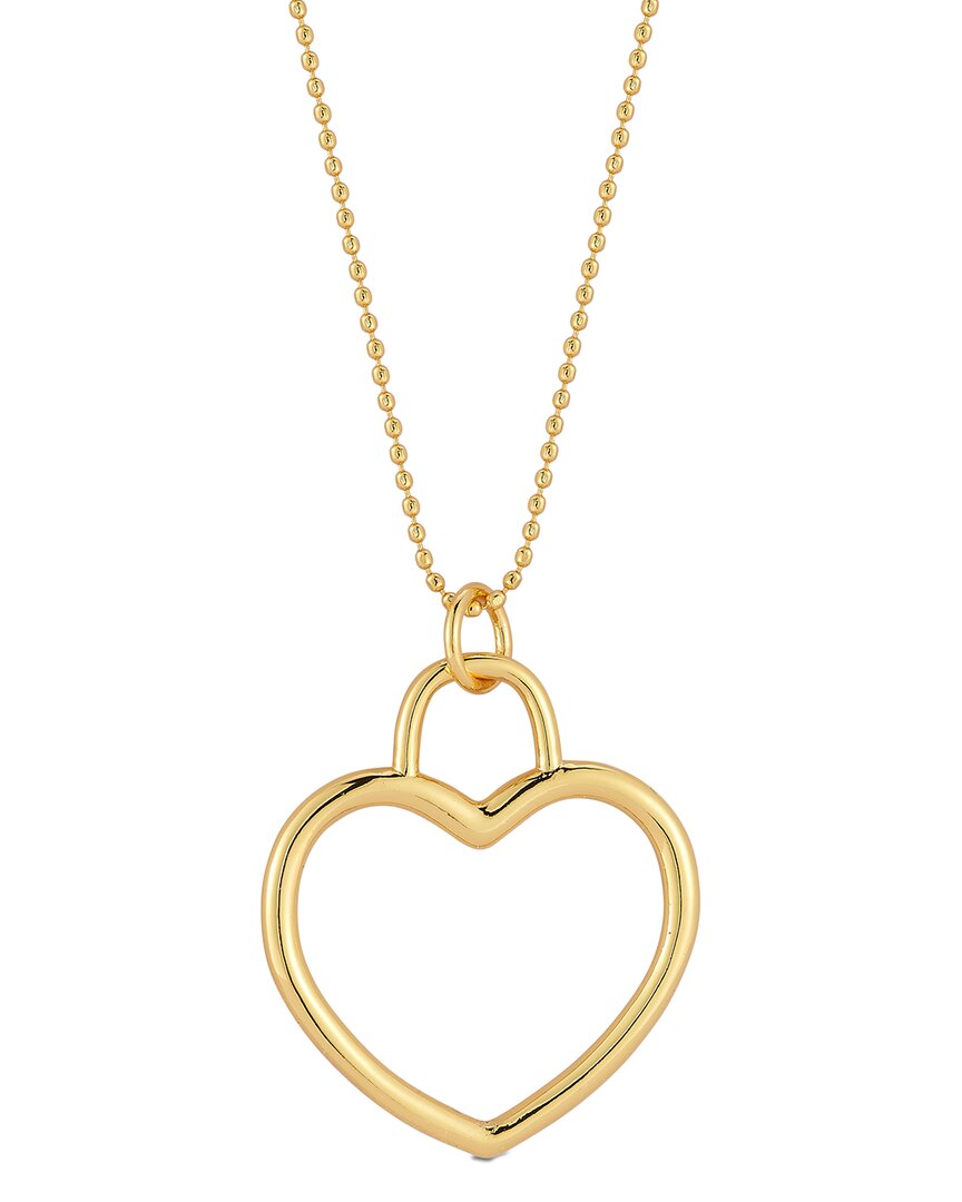 Sphera Milano 18k Plated Heart Necklace