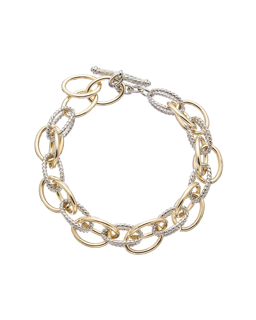 Juvell 18k Two-tone Plated Bracelet