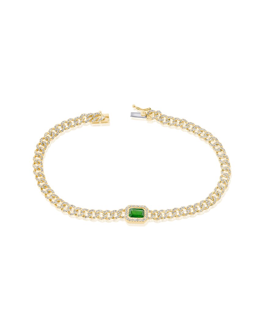 Sabrina Designs 14k 0.93 Ct. Tw. Diamond Link Bracelet