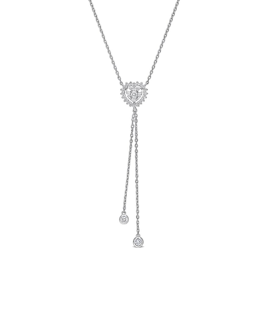 Rina Limor 14k 0.28 Ct. Tw. Diamond Lariat Necklace