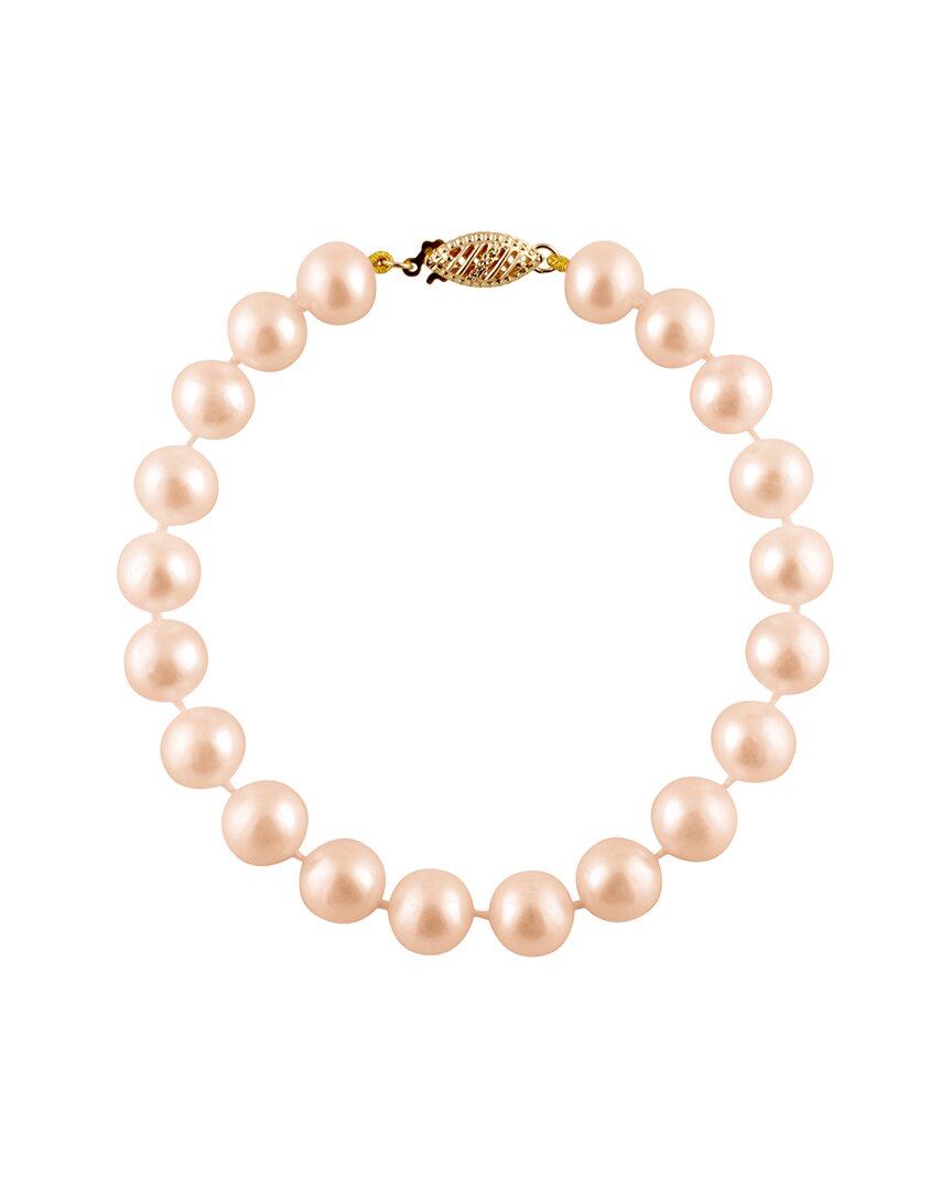 Splendid Pearls 14k 6-7mm Pearl Bracelet
