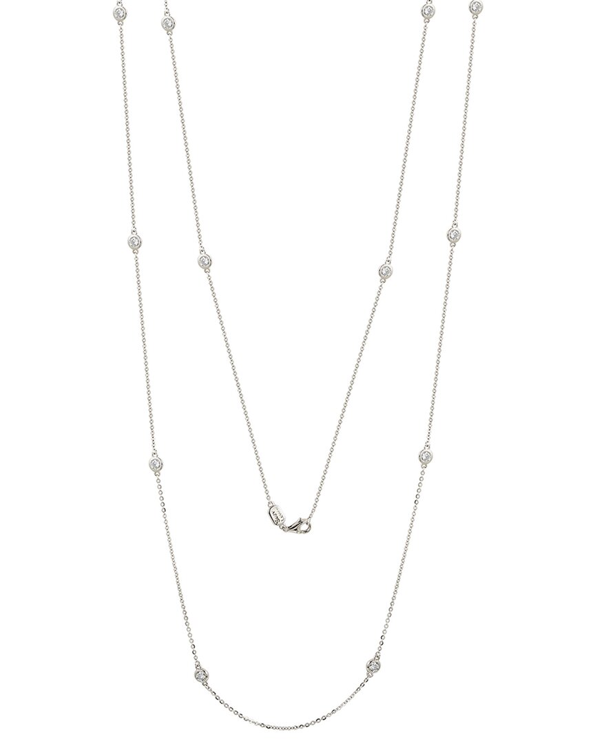 Suzy Levian 14k 1.70 Ct. Tw. Diamond Station Necklace
