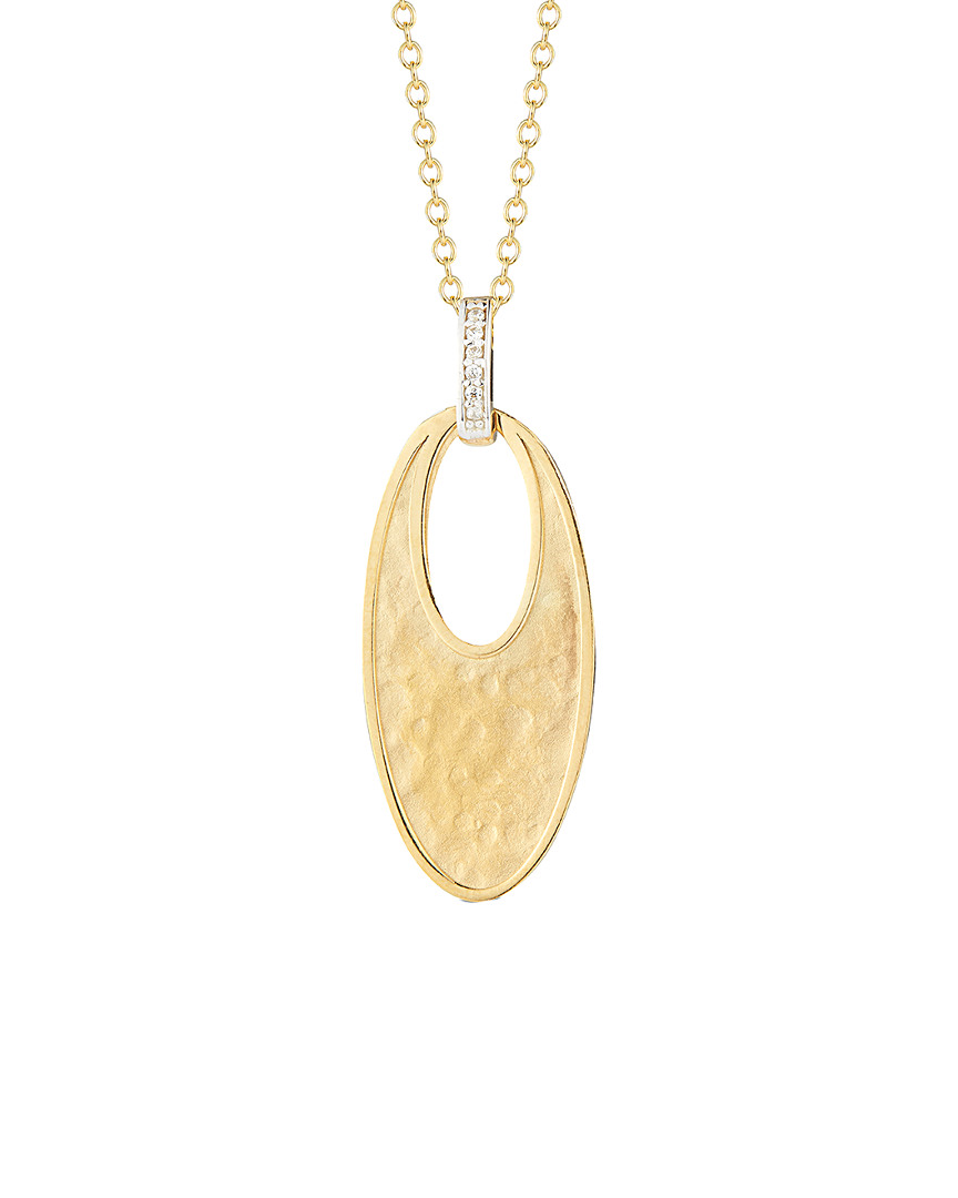 I. Reiss 14k Diamond Pendant