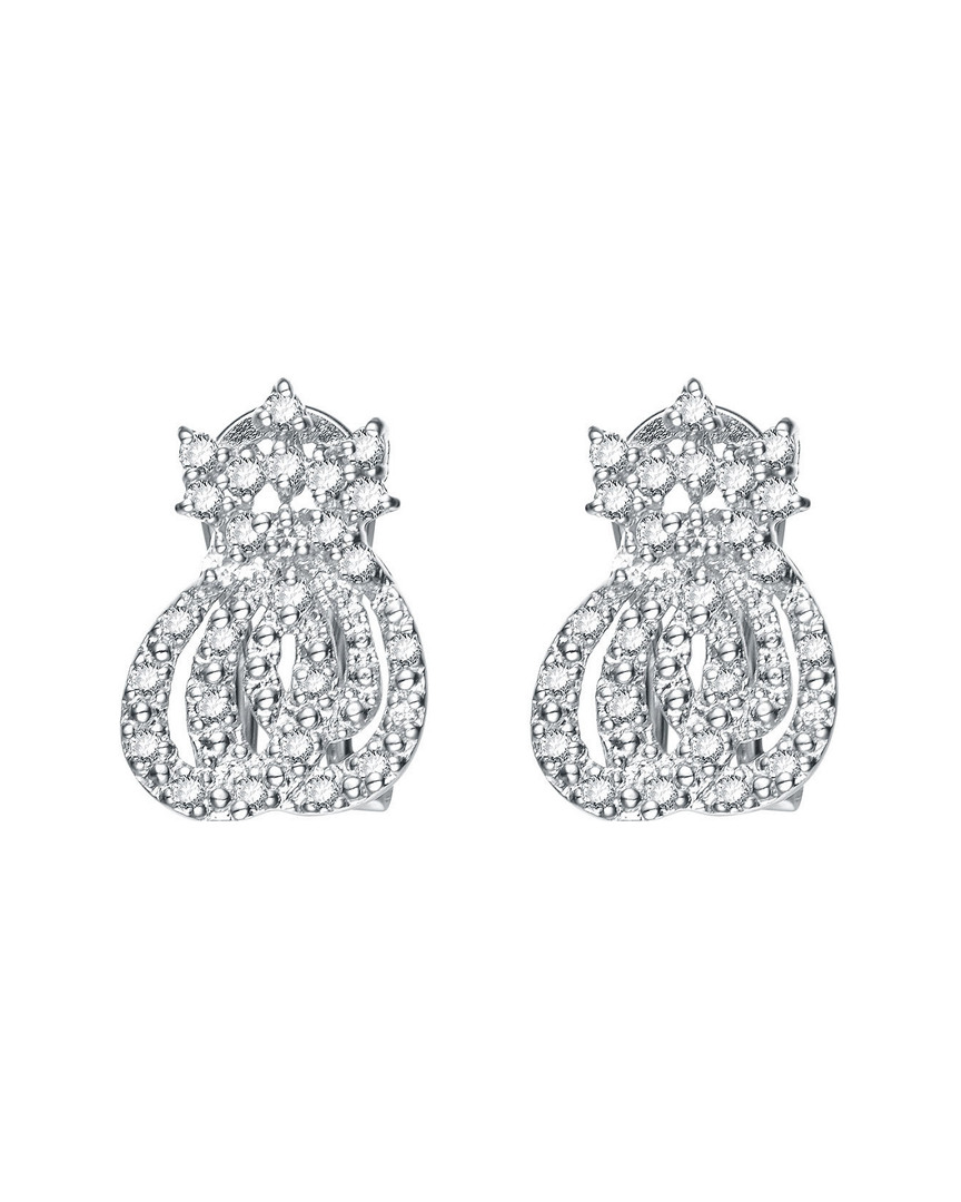 Genevive Silver Earrings