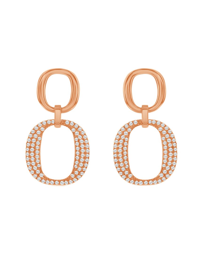 Suzy Levian Cz Jewelry Suzy Levian Silver Cz Dangle Earrings