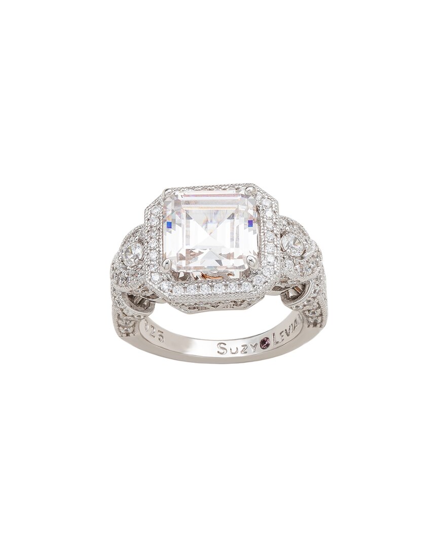 Suzy Levian Cz Jewelry Suzy Levian Silver Cz Ring