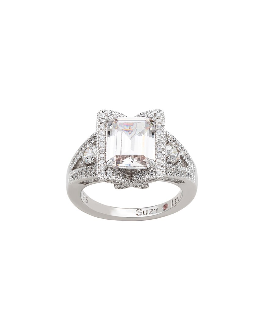 Suzy Levian Cz Jewelry Suzy Levian Silver Cz Ring