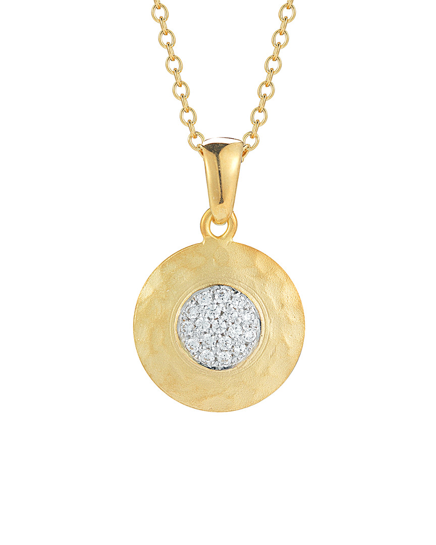 Shop I. Reiss 14k 0.12 Ct. Tw. Diamond Necklace