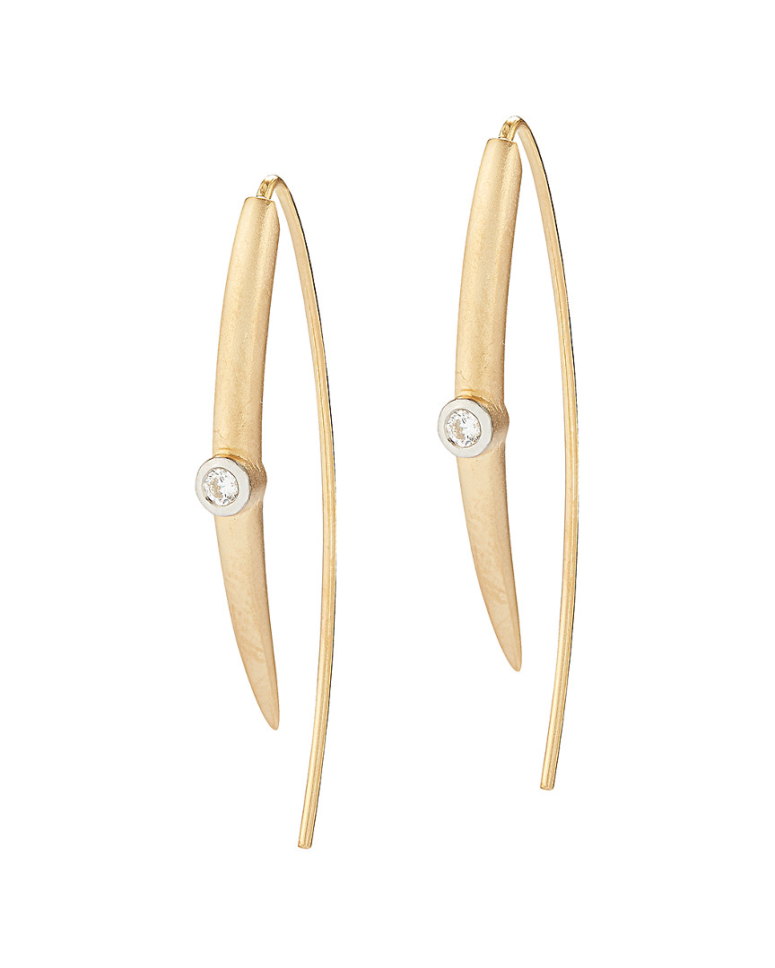 Shop I. Reiss 14k 0.10 Ct. Tw. Diamond Earrings