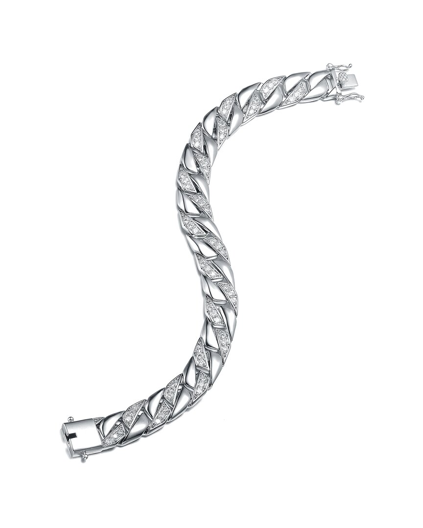 Genevive Silver Cz Bracelet