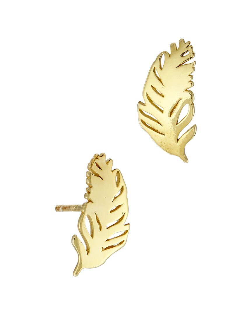 Savvy Cie 18k Over Silver Studs