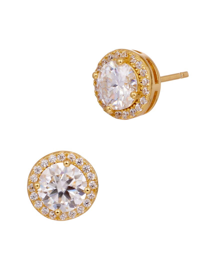 Savvy Cie 18k Over Silver Studs