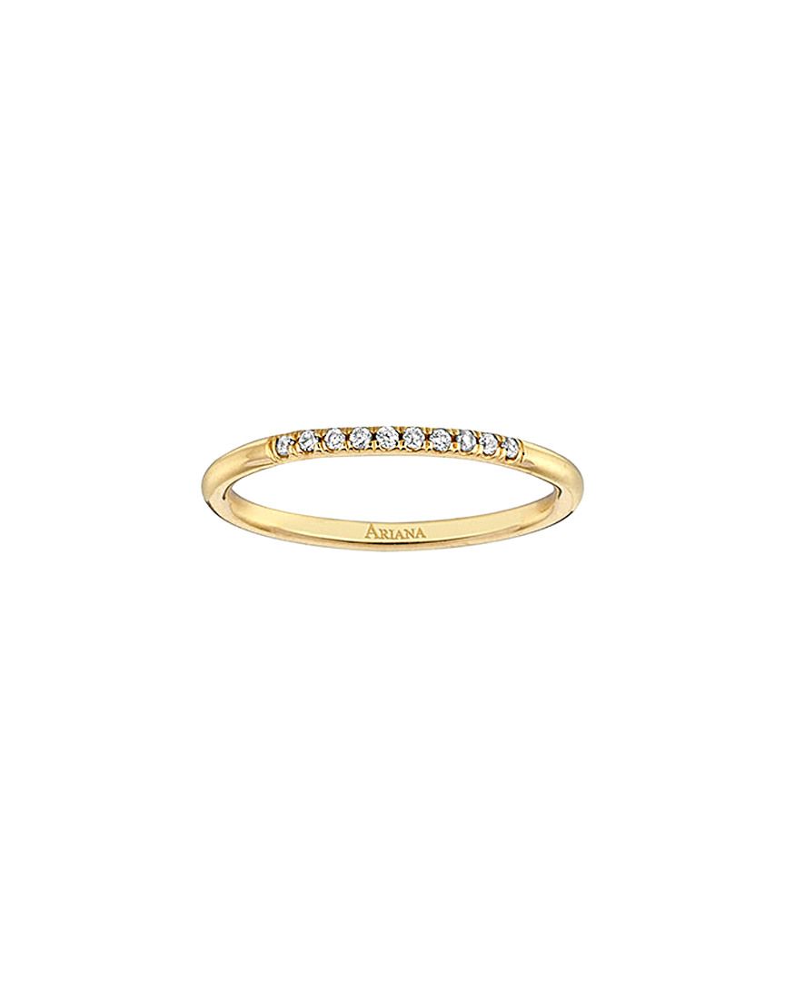 Shop Ariana Rabbani 14k 0.05 Ct. Tw. Diamond Ring