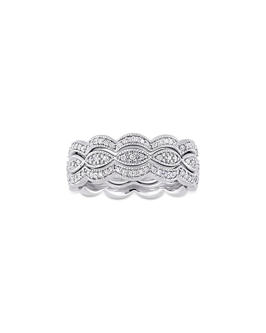 Rina Limor 14k 0.51 Ct. Tw. Diamond Stackable Ring Set