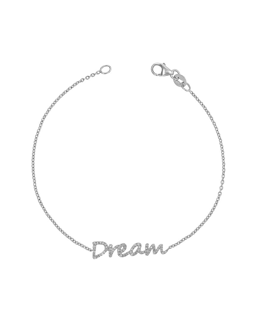 Diana M. Fine Jewelry 14k 0.21 Ct. Tw. Diamond Bracelet