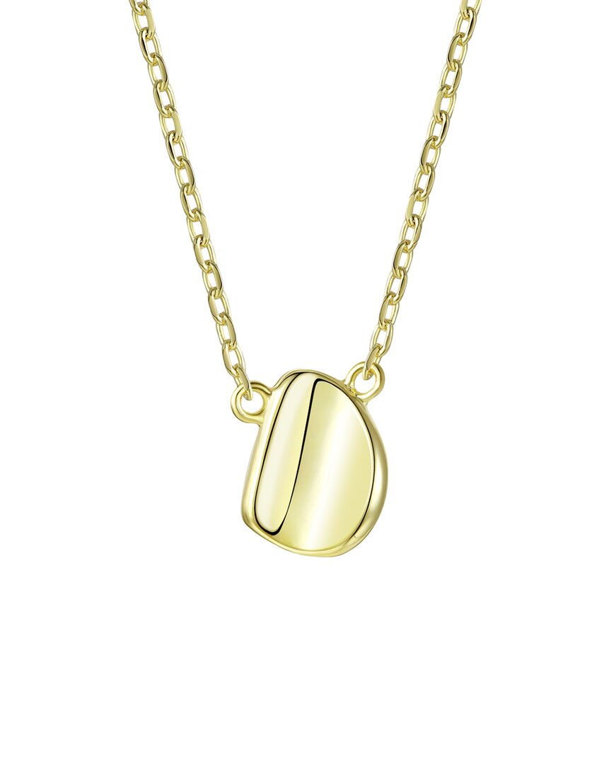 Rachel Glauber 14k Plated Necklace In Gold