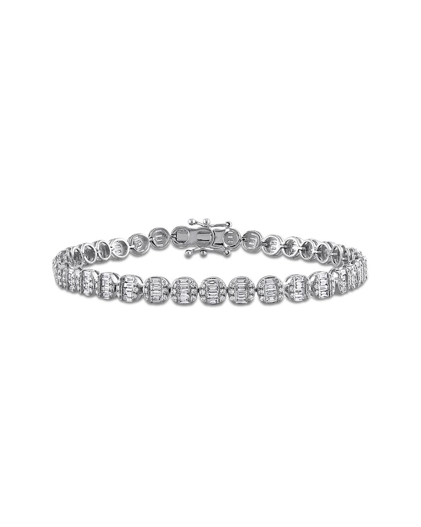 Rina Limor 14k 3.06 Ct. Tw. Diamond Tennis Bracelet