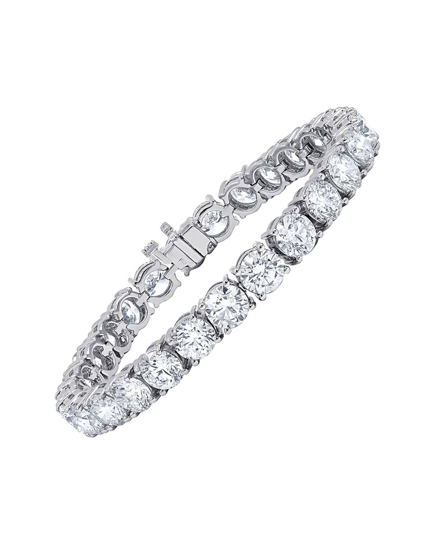 Diana M. Fine Jewelry Platinum 21.70 Ct. Tw. Diamond Bracelet