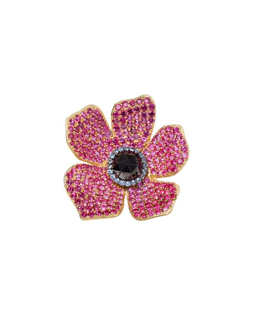 Kate Spade New York Cz Poppy Power Statement Ring