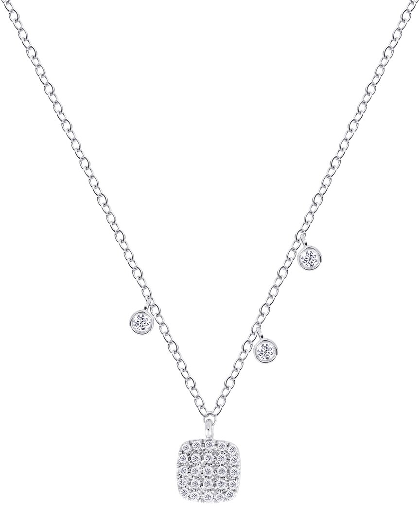 Meira T 14k 0.13 Ct. Tw. Diamond Necklace