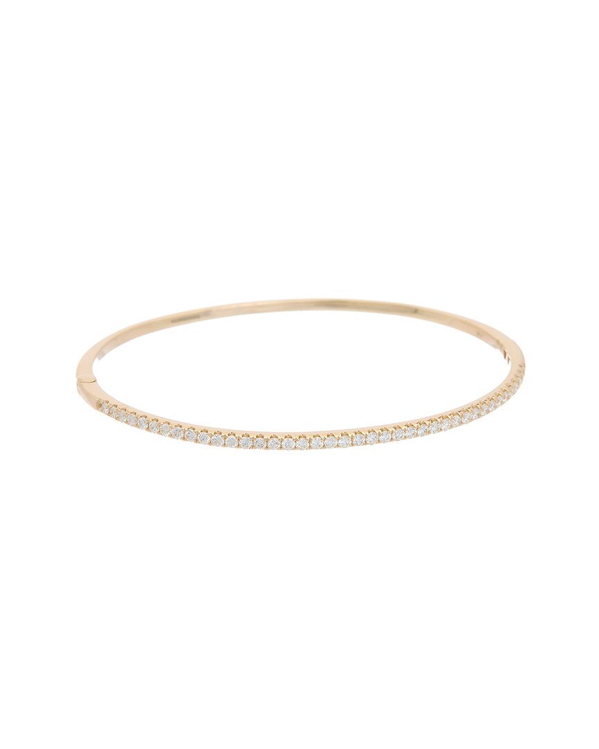 Sabrina Designs 14k 0.98 Ct. Tw. Diamond Bangle Bracelet