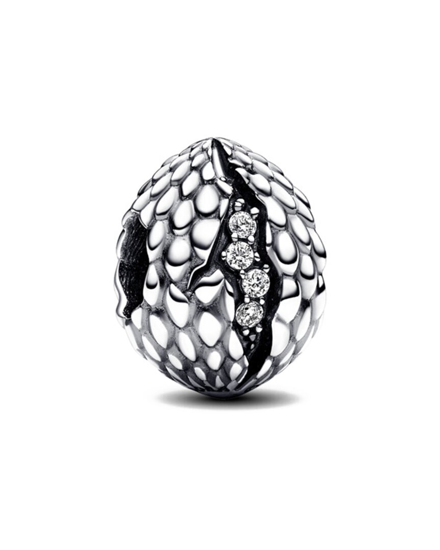 PANDORA PANDORA GAME OF THRONES SILVER CZ DRAGON EGG CHARM