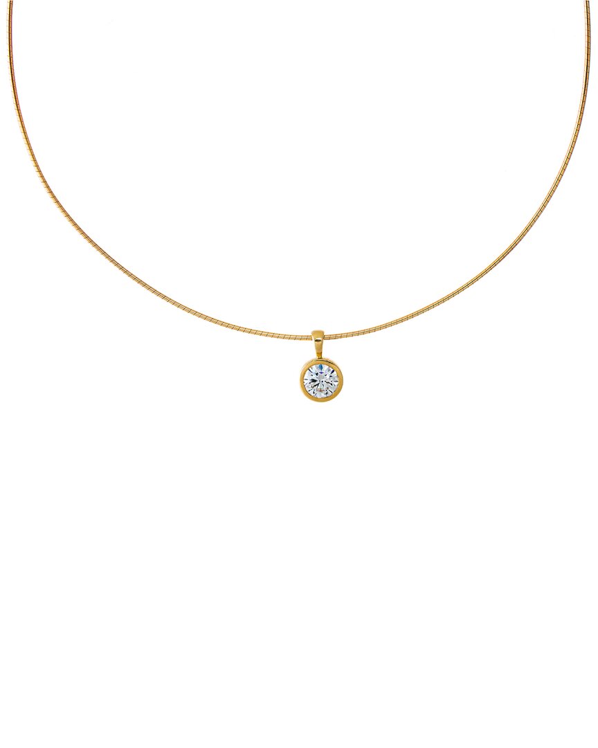 By Adina Eden Adina Eden 14k Lab-grown Diamond Necklace