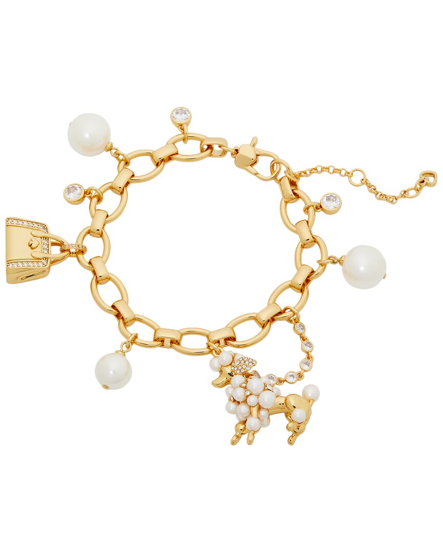 Kate Spade New York Cz Poodles & Poms Charm Bracelet