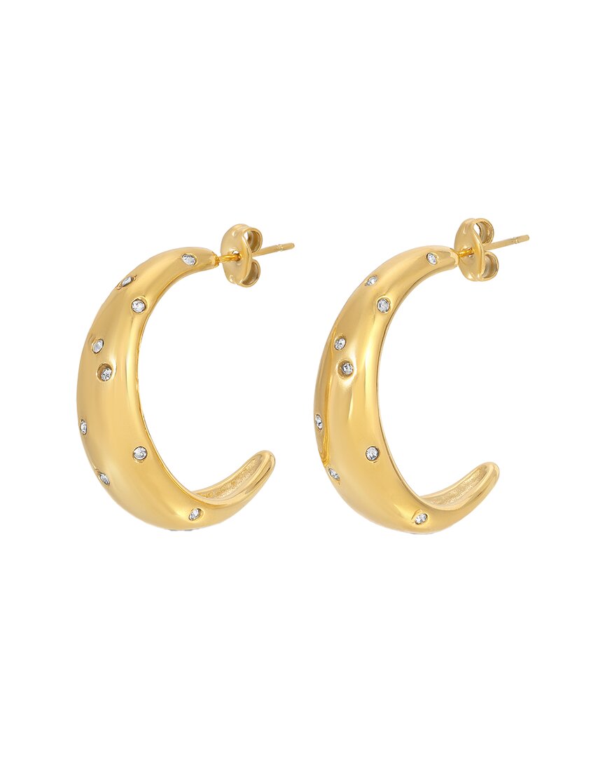 Eye Candy La Cz Hoop Earring