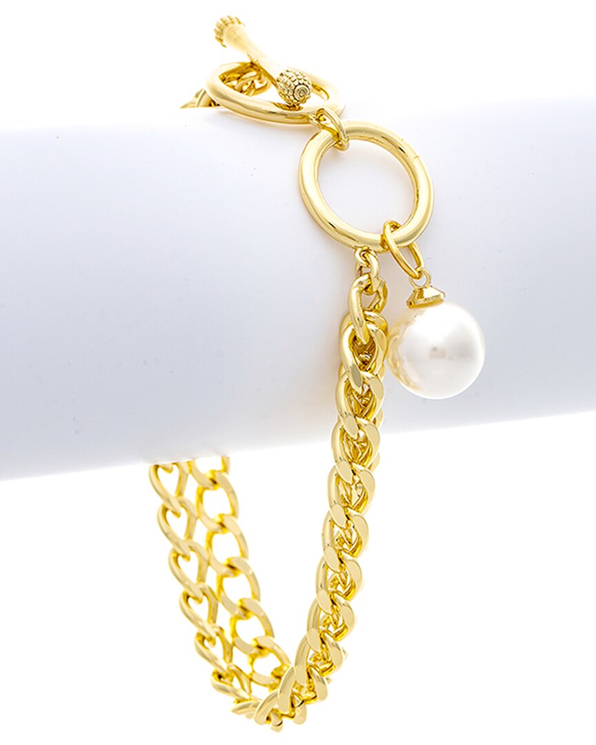 Rivka Friedman 18k Plated Cz Bracelet