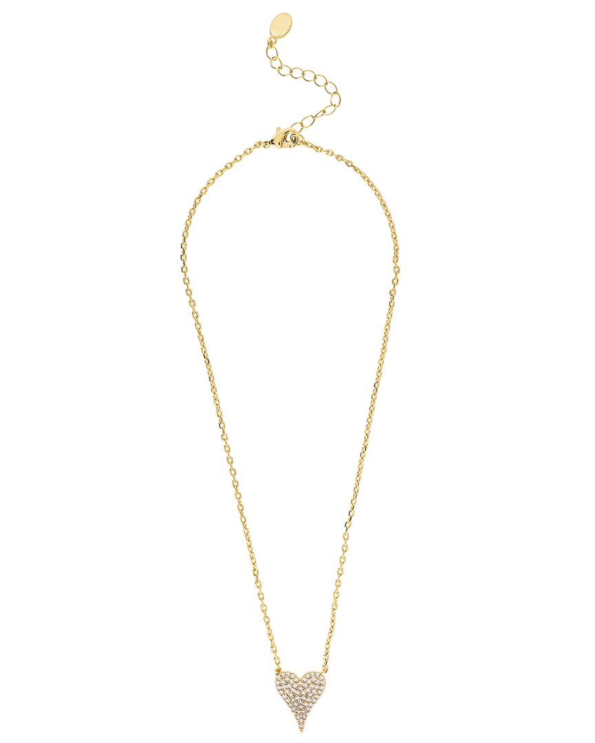 Rivka Friedman 18k Plated Cz Necklace