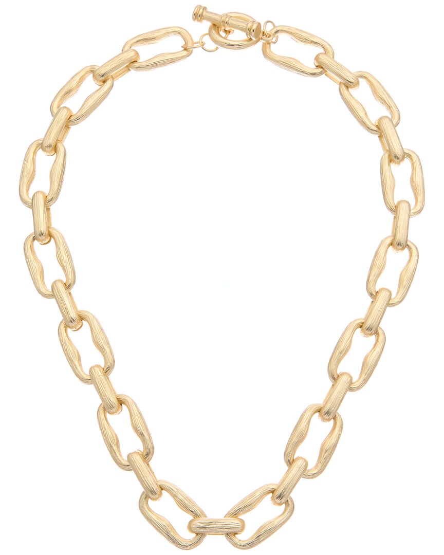 Juvell 18k Plated Link Necklace