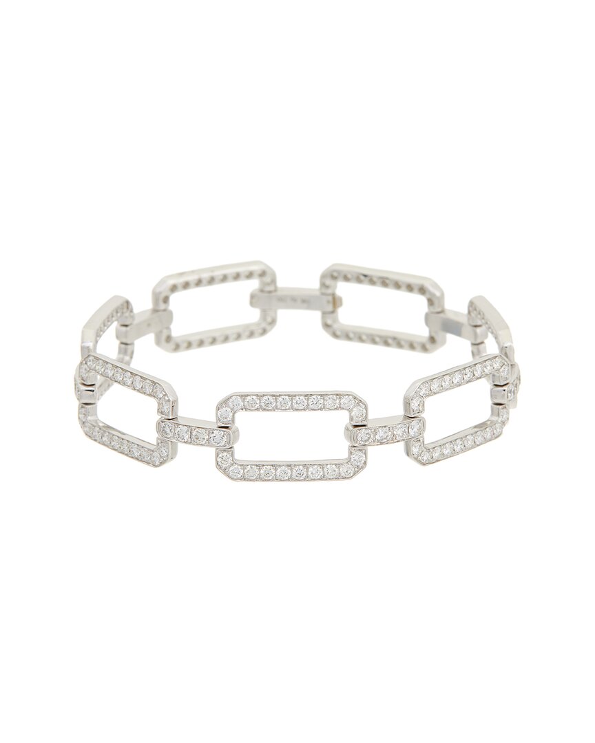 MAITRE DE DIAMANT MAITRE DE DIAMANT 18K 4.75 CT. TW. DIAMOND BRACELET