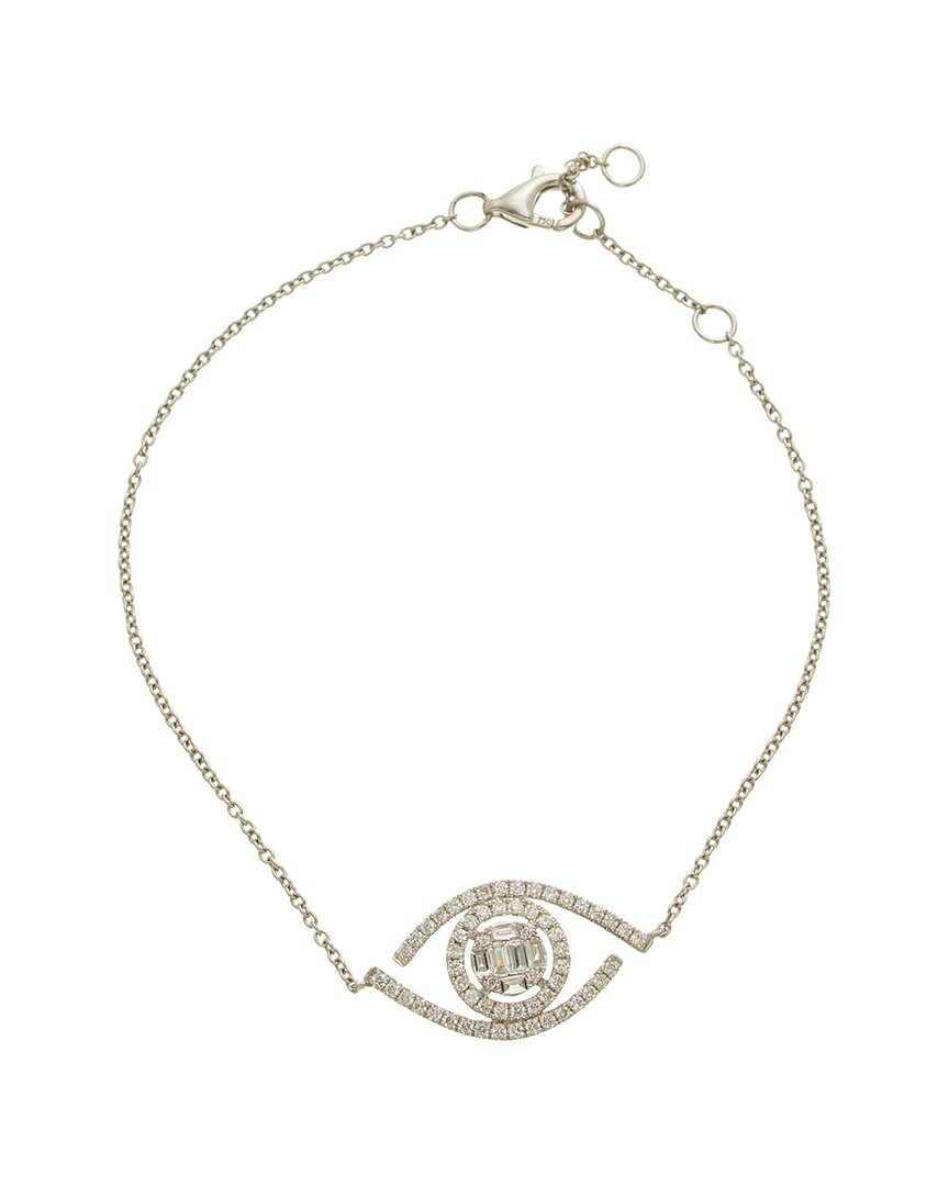 MAITRE DE DIAMANT MAITRE DE DIAMANT 18K 0.40 CT. TW. DIAMOND BRACELET
