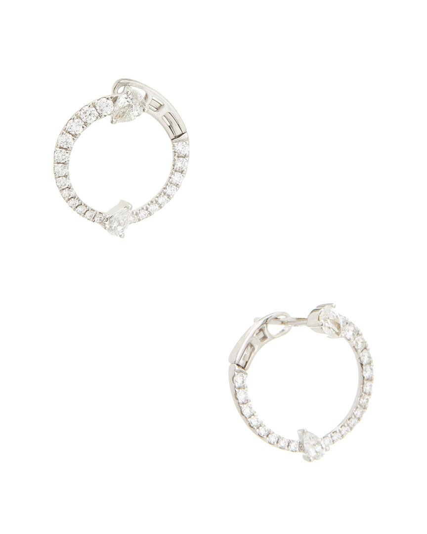 MAITRE DE DIAMANT MAITRE DE DIAMANT 18K 1.04 CT. TW. DIAMOND EARRINGS