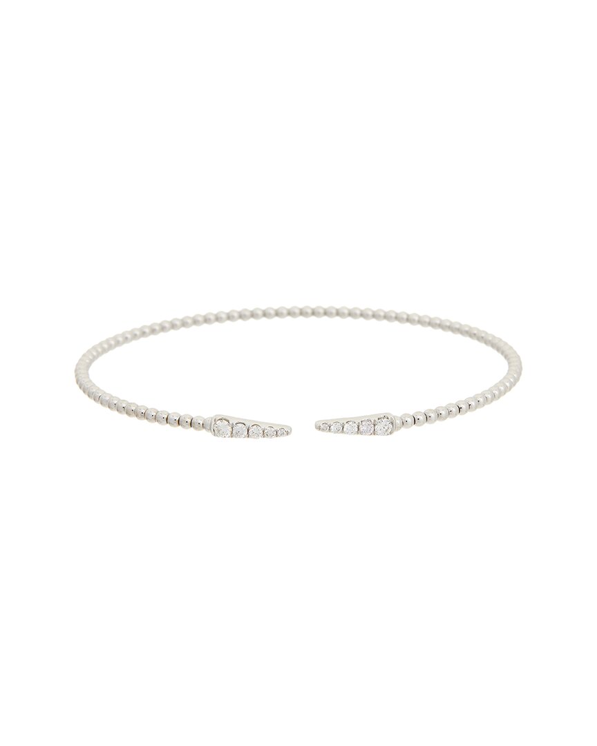 MAITRE DE DIAMANT MAITRE DE DIAMANT 14K 0.26 CT. TW. DIAMOND BRACELET