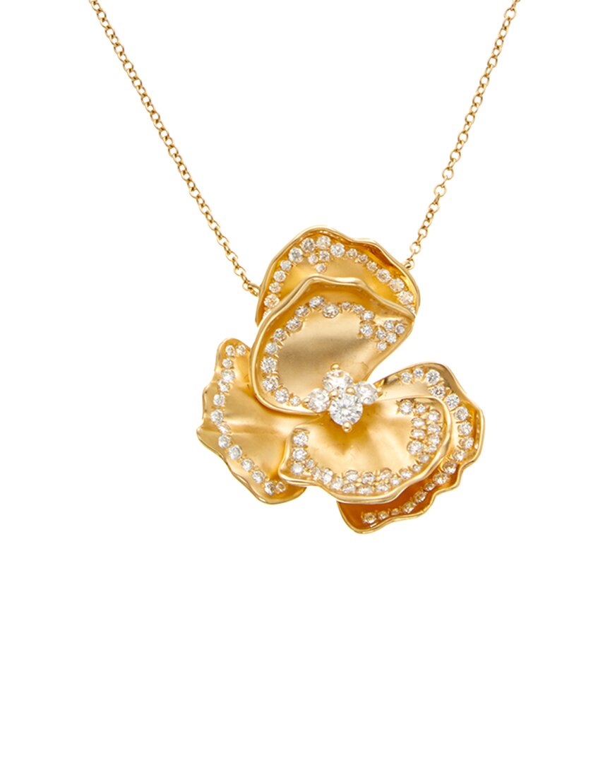 MAITRE DE DIAMANT MAITRE DE DIAMANT 18K 0.93 CT. TW. DIAMOND NECKLACE