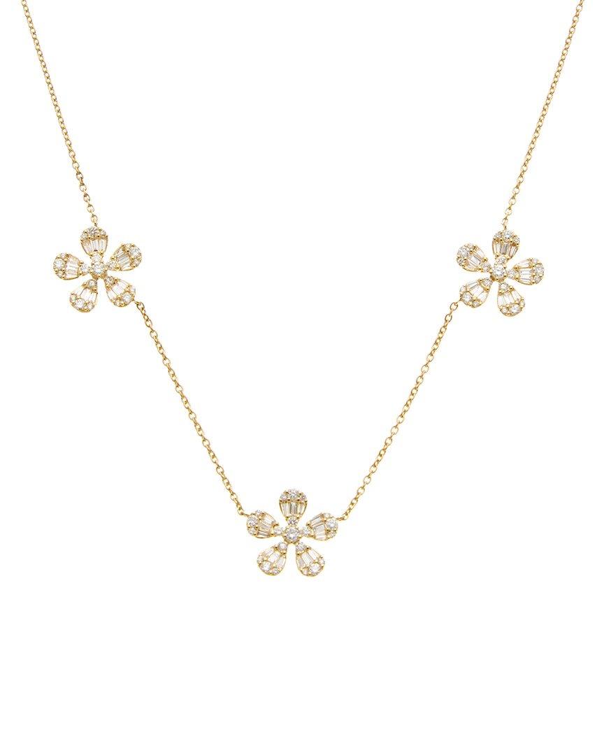 MAITRE DE DIAMANT MAITRE DE DIAMANT 18K 1.20 CT. TW. DIAMOND NECKLACE